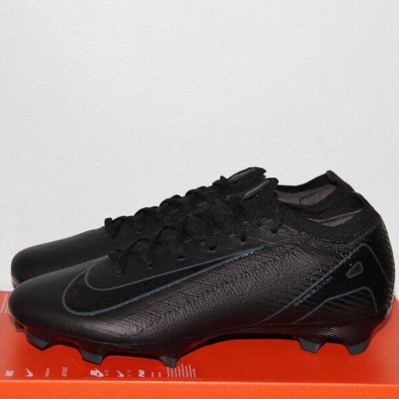 Nike Zoom Mercurial Vapor 16 Pro FG Cleats Mens 6.5 7 Black Shadow Pack - Picture 2 of 7